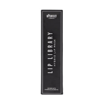 BPerfect Cosmetics Lip Library Hybrid Lip Mask packaging on a white background