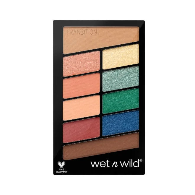 Wet N Wild Color Icon 10 Pan Eyeshadow Palette - Stop Playing Safe