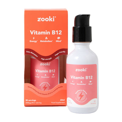 Zooki Vitamin B12 60ml packaging