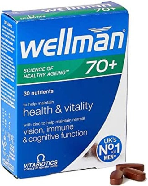 Vitabiotics Wellman 70+ (30 tablets)