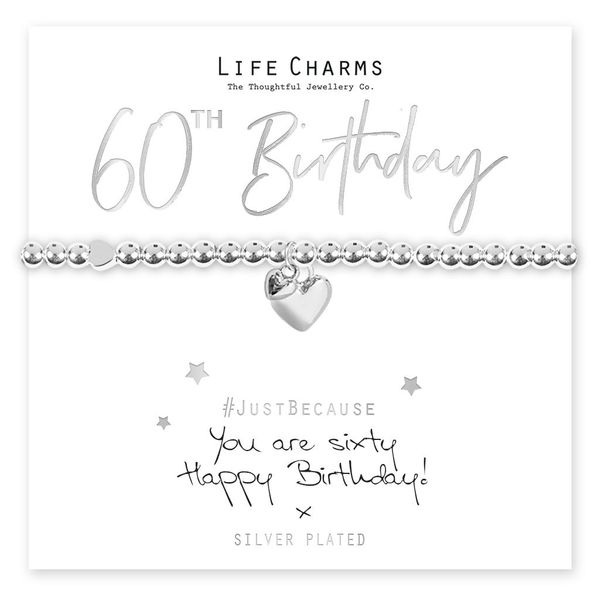 Life Charms 60th Birthday Bracelet