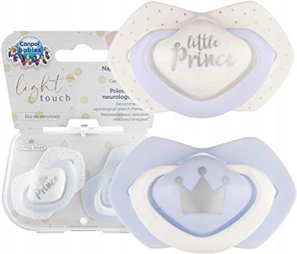 Canpol Light Touch Soothers (Little Prince)