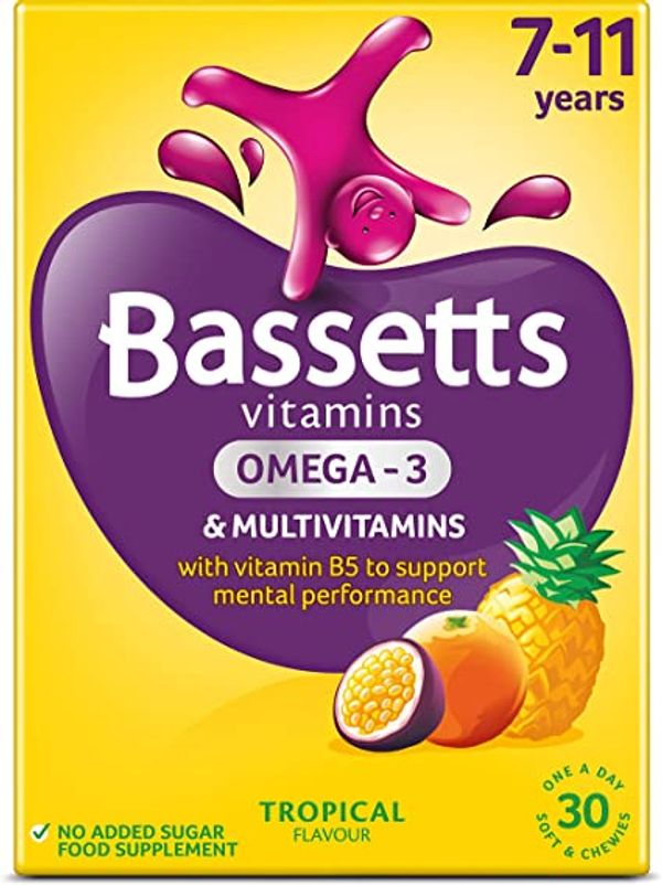 Bassetts Vits 7-11 Multivits/Omega 3
