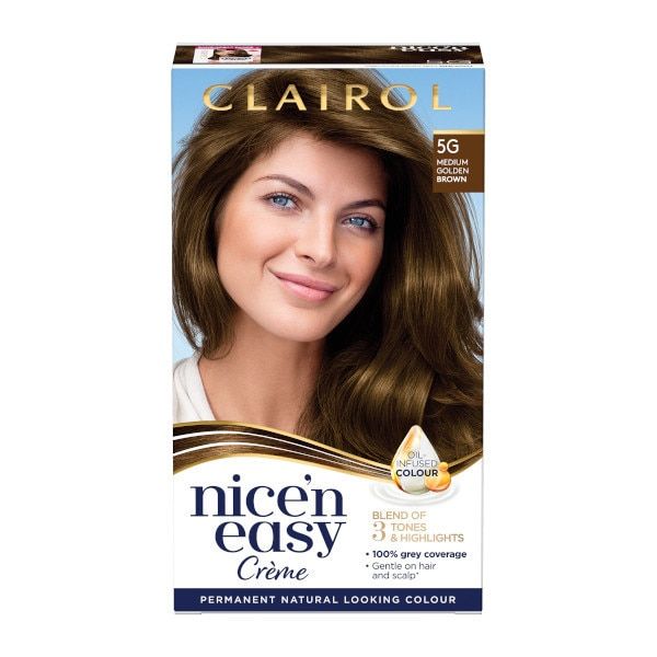 Clairol Nice’n Easy 117 5g Medium Golden Brown