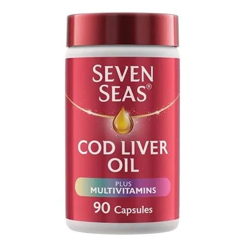 Seven Seas Cod Liver Oil Plus Multivitamins (90 Capsules)