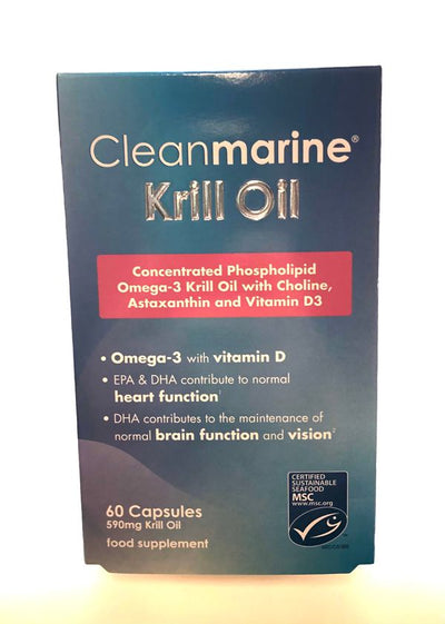 Cleanmarine Krill Oil 60 Capsules