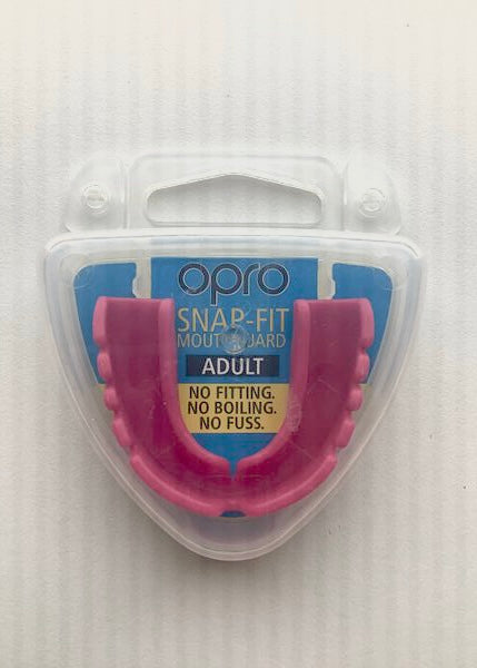 Opro Snap-fit Adult Mouthguard- Pink