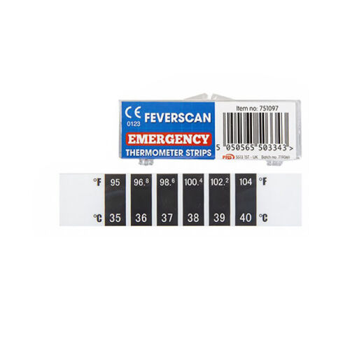Feverscan Emergency Thermometer Strip