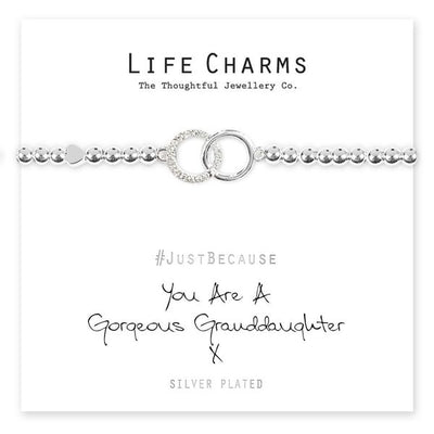 Life Charms Granddaughter Bracelet
