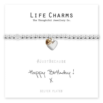 Life Charms Happy Birthday Bracelet