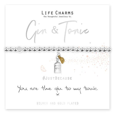 Life Charms Gin & Tonic Bracelet