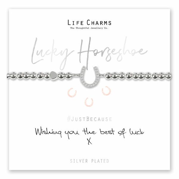 Life Charms Lucky Horseshoe Bracelet