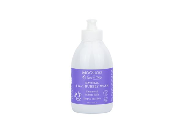 Moogoo Mini Moo Baby Wash 500ml front packaging
