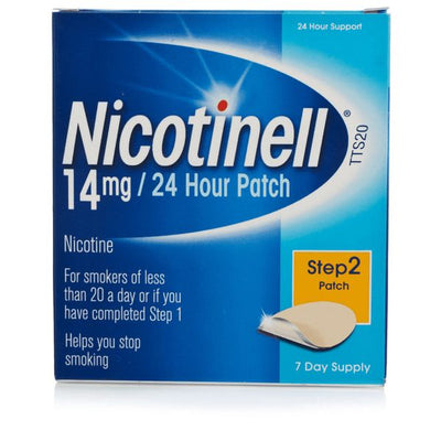 Nicotinell 14mg 24 Hour Nicotine Patch Step 2