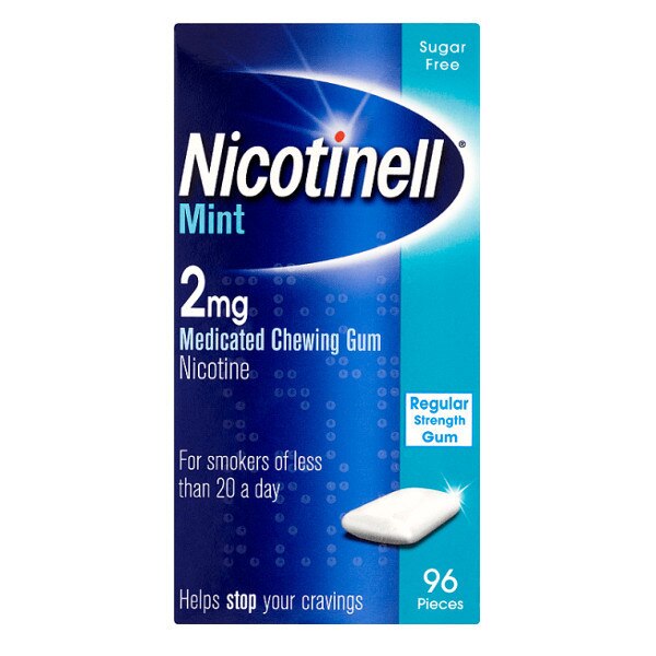 Nicotinell 2mg Nicotine Chewing Gum Mint Flavour