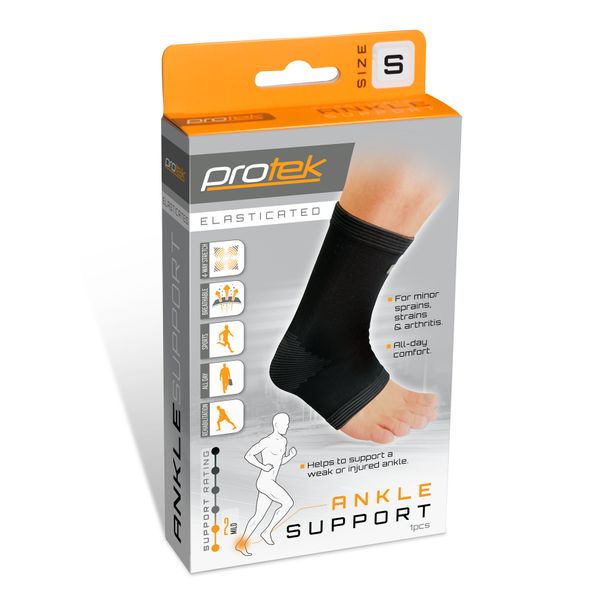 Protek Elasticated Ankle Support M