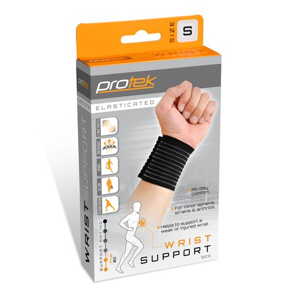 Protek Elasticated Wrist Support M