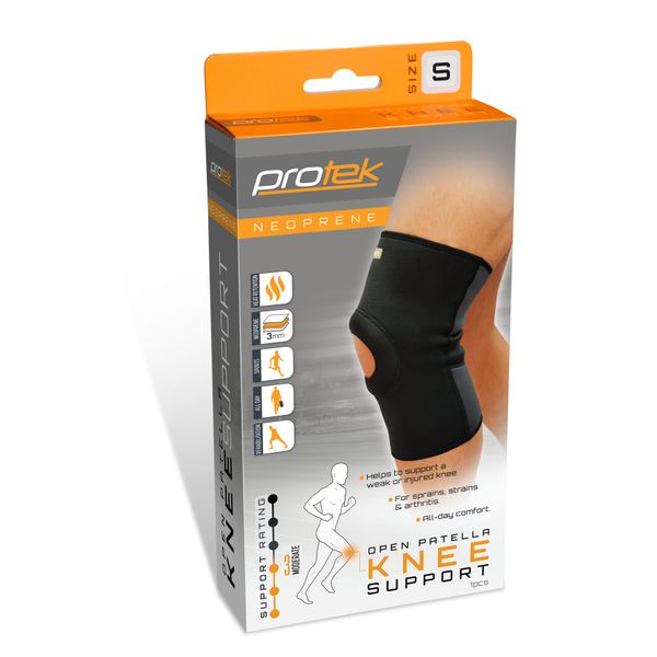 Protek Neoprene Knee Support Open Patella XL