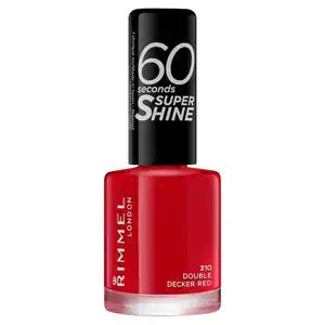 Rimmel 60 Second Nail Polish Double Decker Red 310