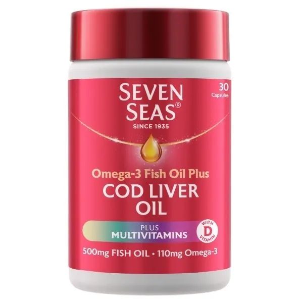 Seven Seas Cod Liver Oil Plus Multi Vitamins (30 Capsules) – Kennedy's ...
