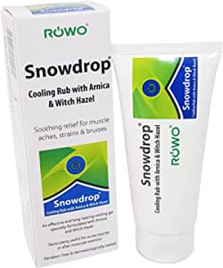 Rowo Snowdrop Gel Tube 100ml | Muscle Cooling Rub | Free UK Delivery ...