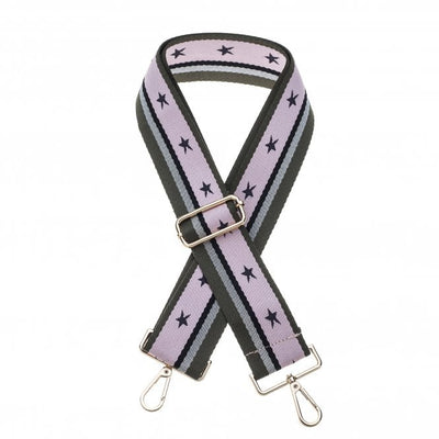 Accessories by Park Lane Bag Strap- Pink, Silver & Green