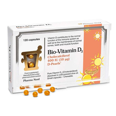 Pharma Nord Bio Vitamin D3 400 IU 120 capsules