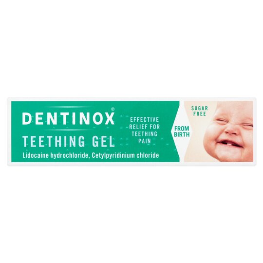 Dentinox Teething Gel 10g packaging