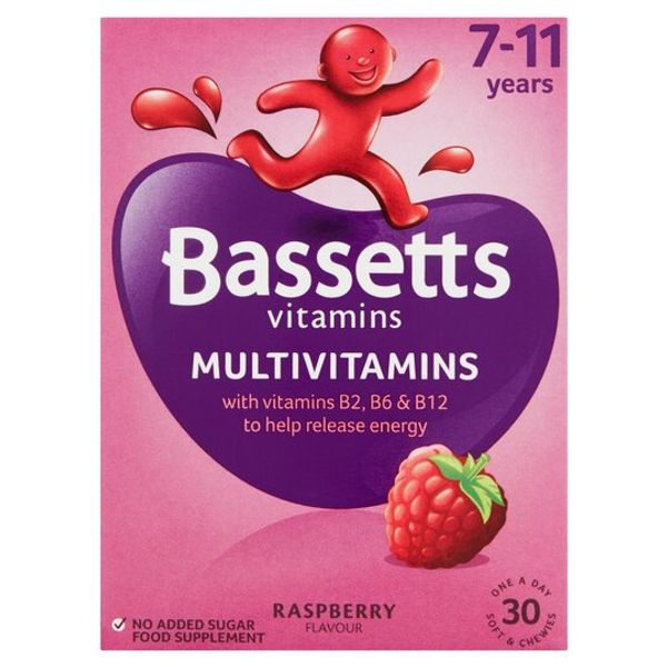 Bassetts Vits 7-11 Multivit Rasberry