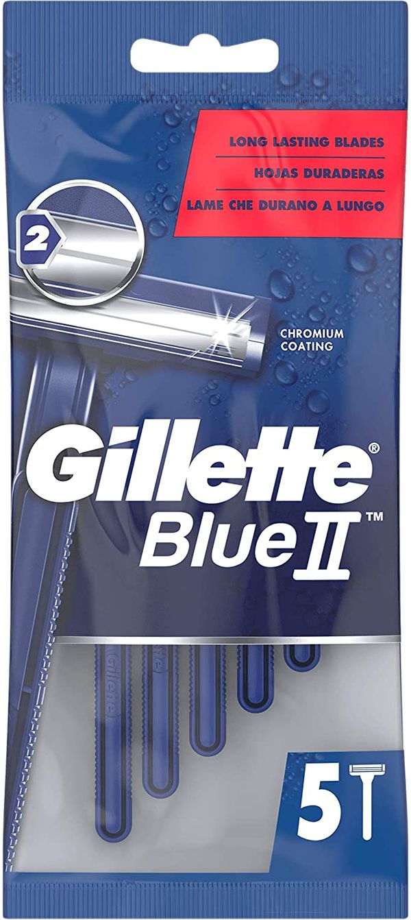 Gillette Blue II Men 5 Pack