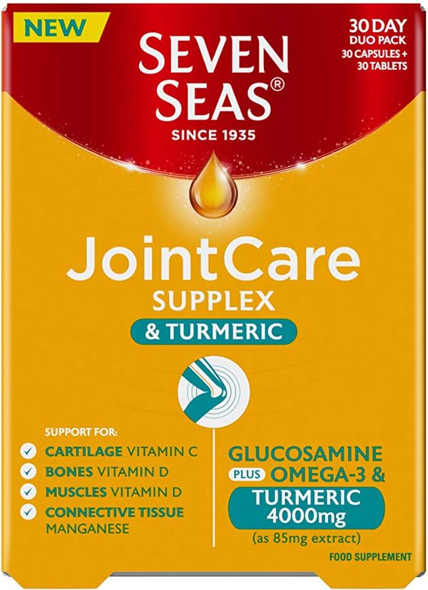Seven Seas Joint Care with Tumeric (30 Day Duo Pack) front shot