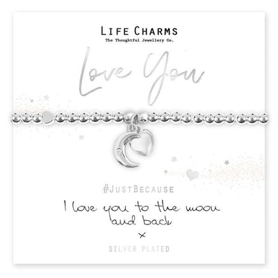 Life Charms Love You Bracelet