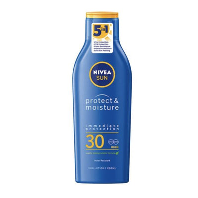 Nivea Sun Protect Moisture Lotion SPF30 200ml bottle