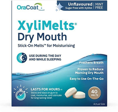 Oracoat Xylimelts Dry Mouth Relief Unflavoured