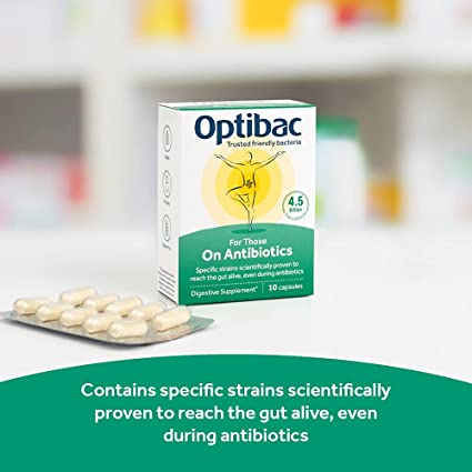 Optibac for Those on Antibiotics (10 capsules)