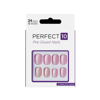 Perfect 10 Pre-Glued Nails