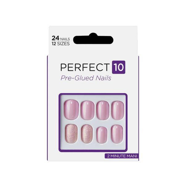 Perfect 10 Pre-Glued Nails