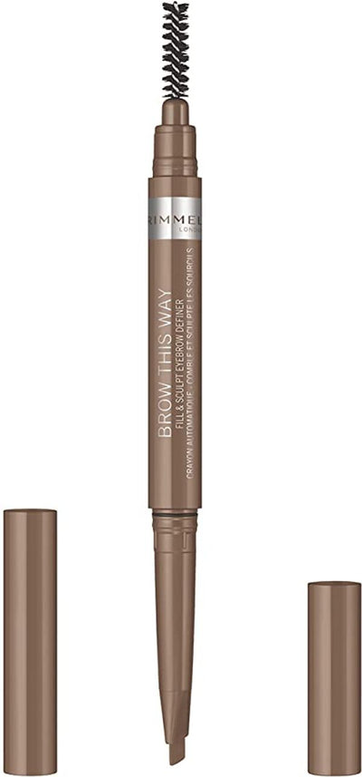 Rimmel Brow This Way Fill and Sculpt Eyebrow Definer (Blonde)