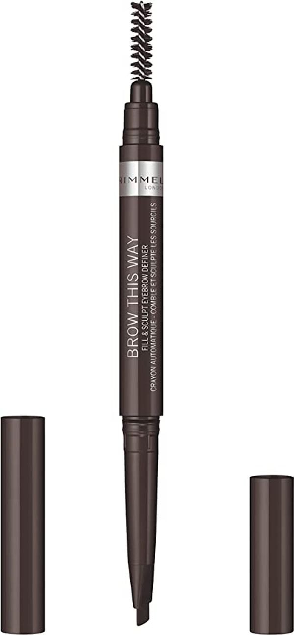 Rimmel Brow This Way Fill and Sculpt Eyebrow Definer (Dark Brown)