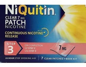 Niquitin Clear Patch 7mg 7 Patches