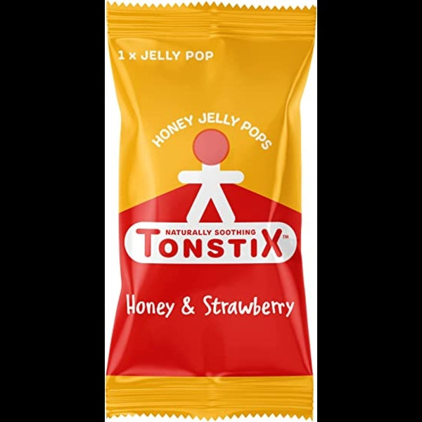 Tonstix Honey and Strawberry Flavour Jelly Pops ( 6x7g)