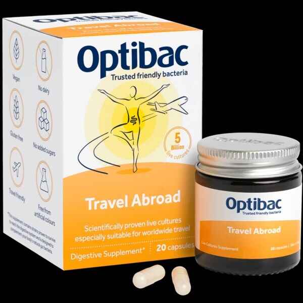 Optibac Travel Abroad Probiotic