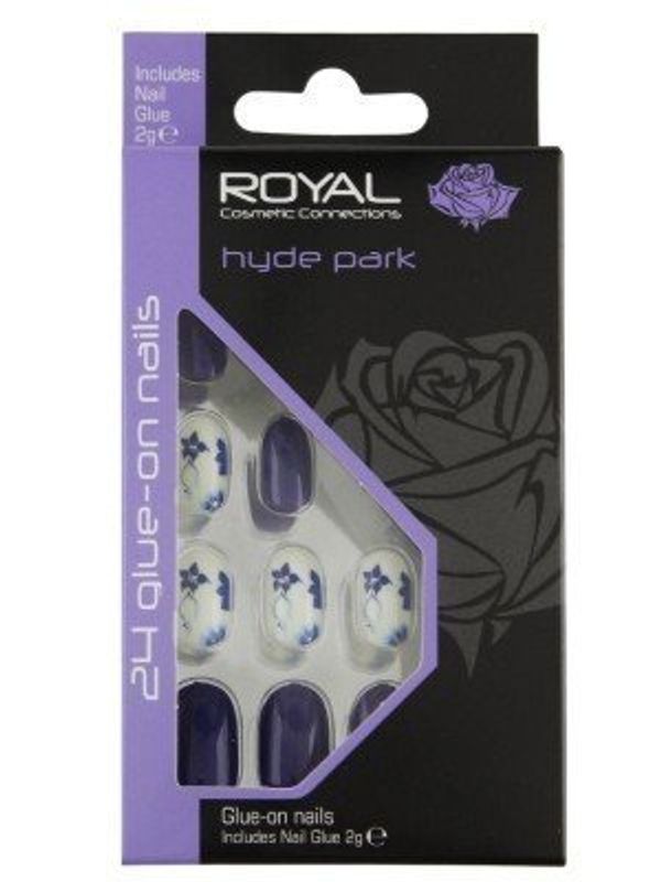 Royal 24 Glue On Nails Hydepark