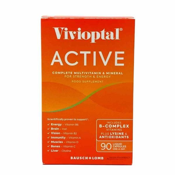 Vivioptal Active Complete Multivitamin And Mineral 30 Capsules