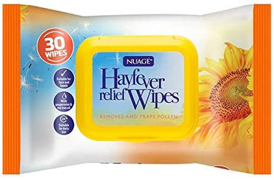 Nuage Hayfever Relief Wipes (30 Wipes)