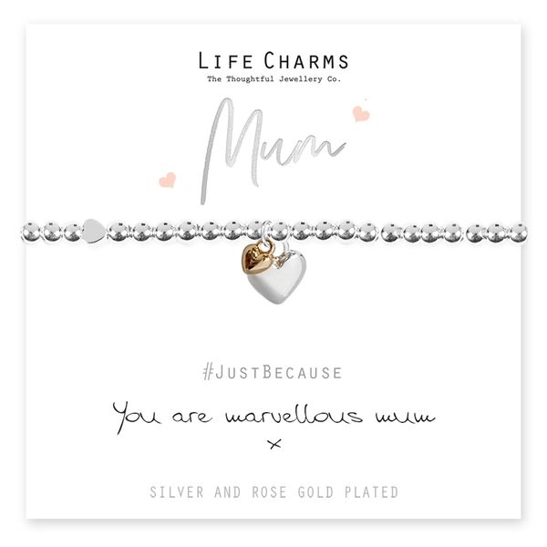 Life Charms Mum Bracelet