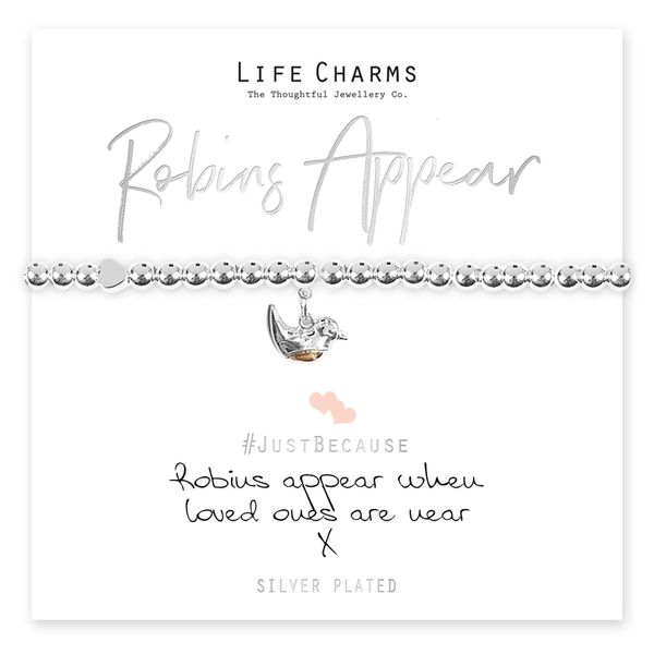 Life Charms Robins Appear Bracelet